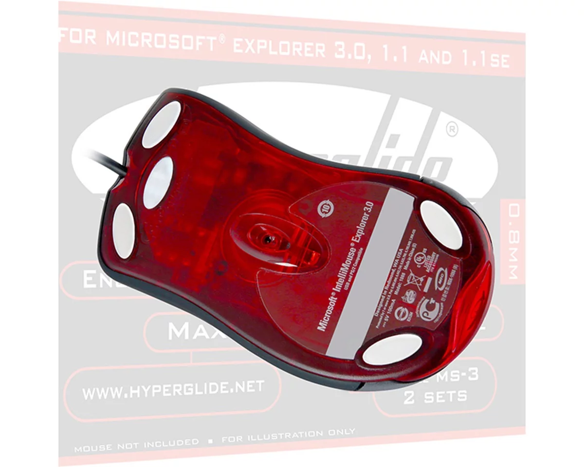 Hyperglide MS-3 Microsoft Explorer 3.0, Intellimouse 1.1 & Intellimouse  1.1SE