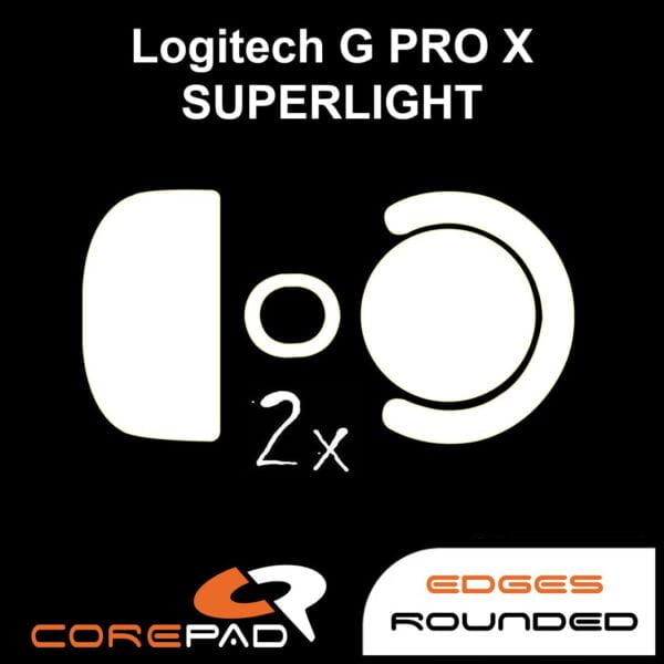 Corepads for Logitech G PRO X SUPERLIGHT
