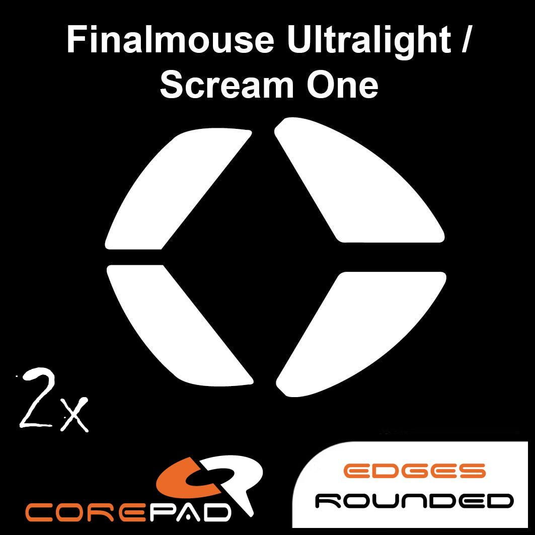 Corepads for Finalmouse Ultralight Scream One