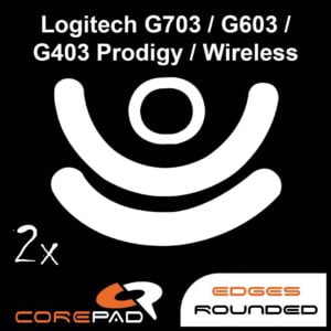 Corepads for Logitech G PRO / G PRO HERO / G102 Prodigy / G203 Prodigy