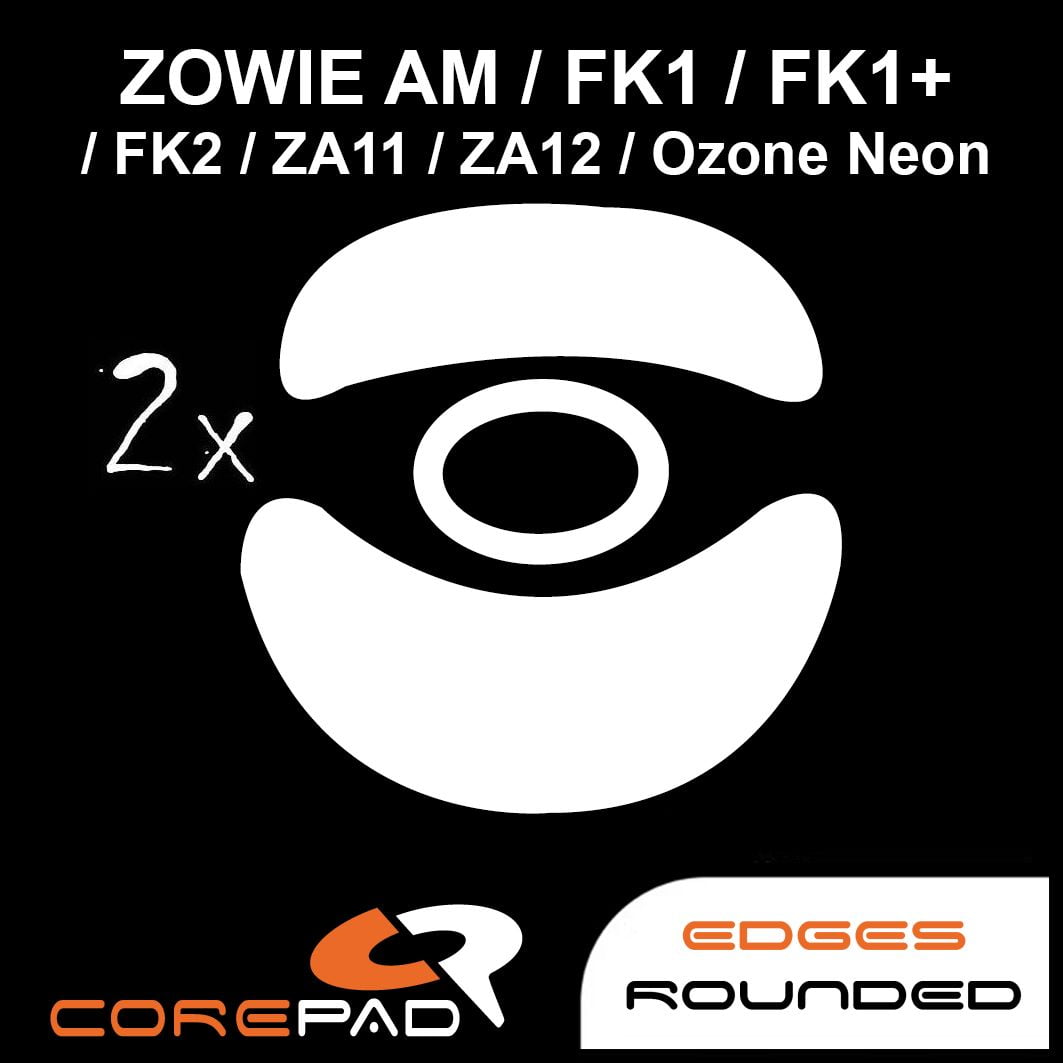 Corepads for Zowie AM FK1 FK1+ FK2 ZA11 ZA12 Ozone Neon M10