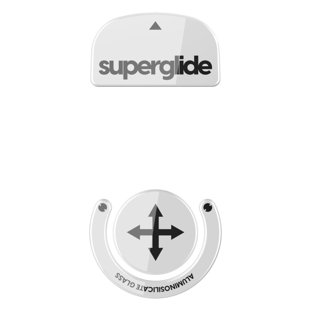 Superglide glass feet for Logitech GProx Superlight