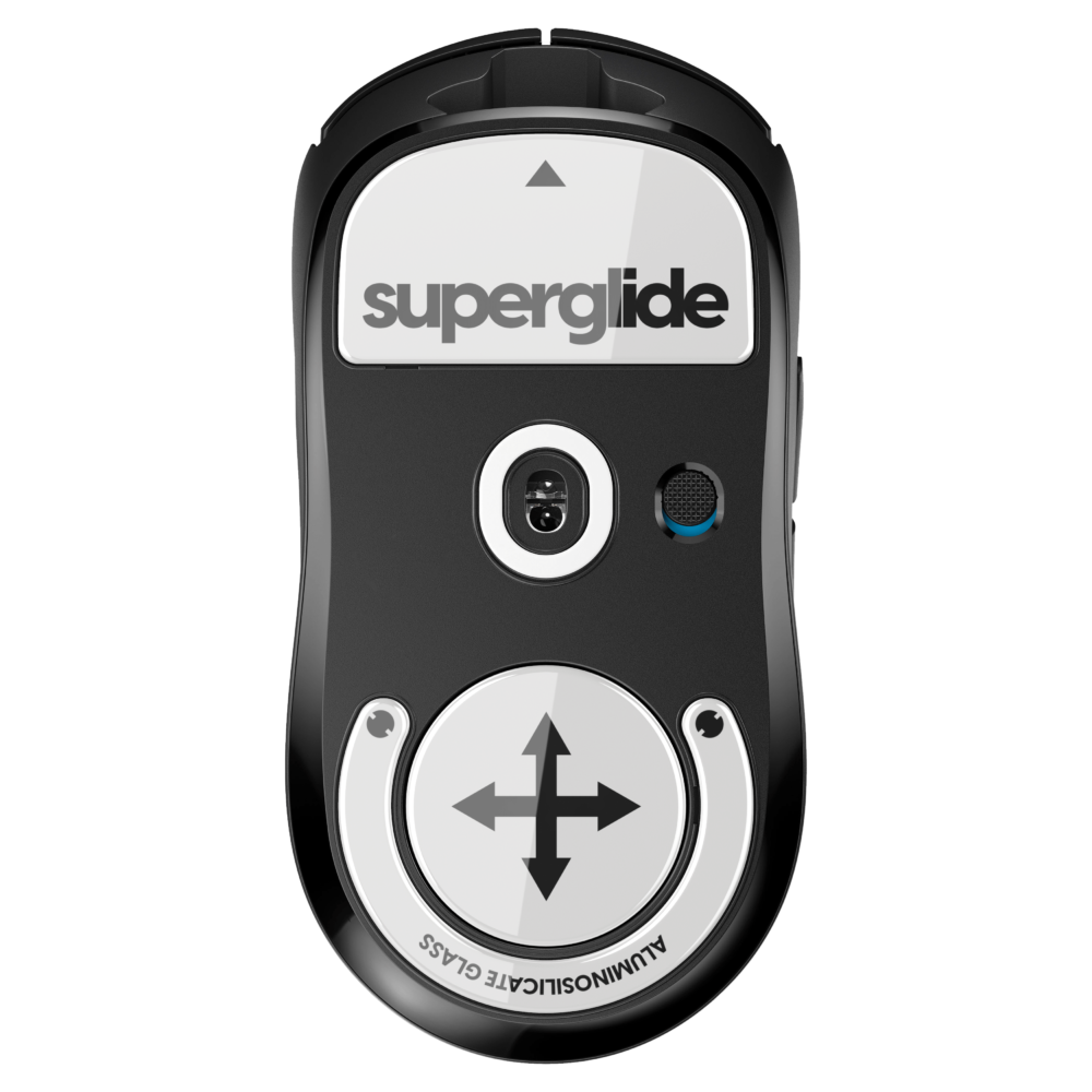 Superglide glass feet for Logitech GProx Superlight