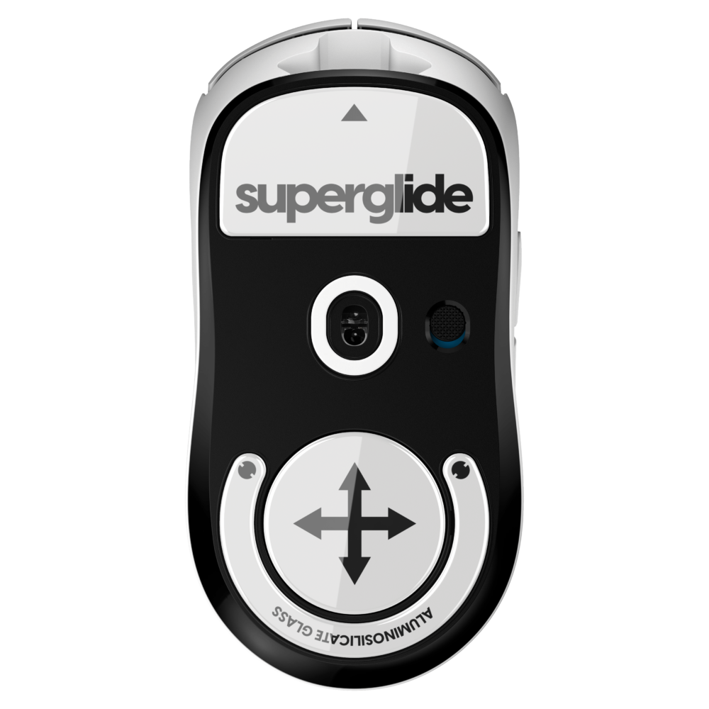 Superglide glass feet for Logitech GProx Superlight