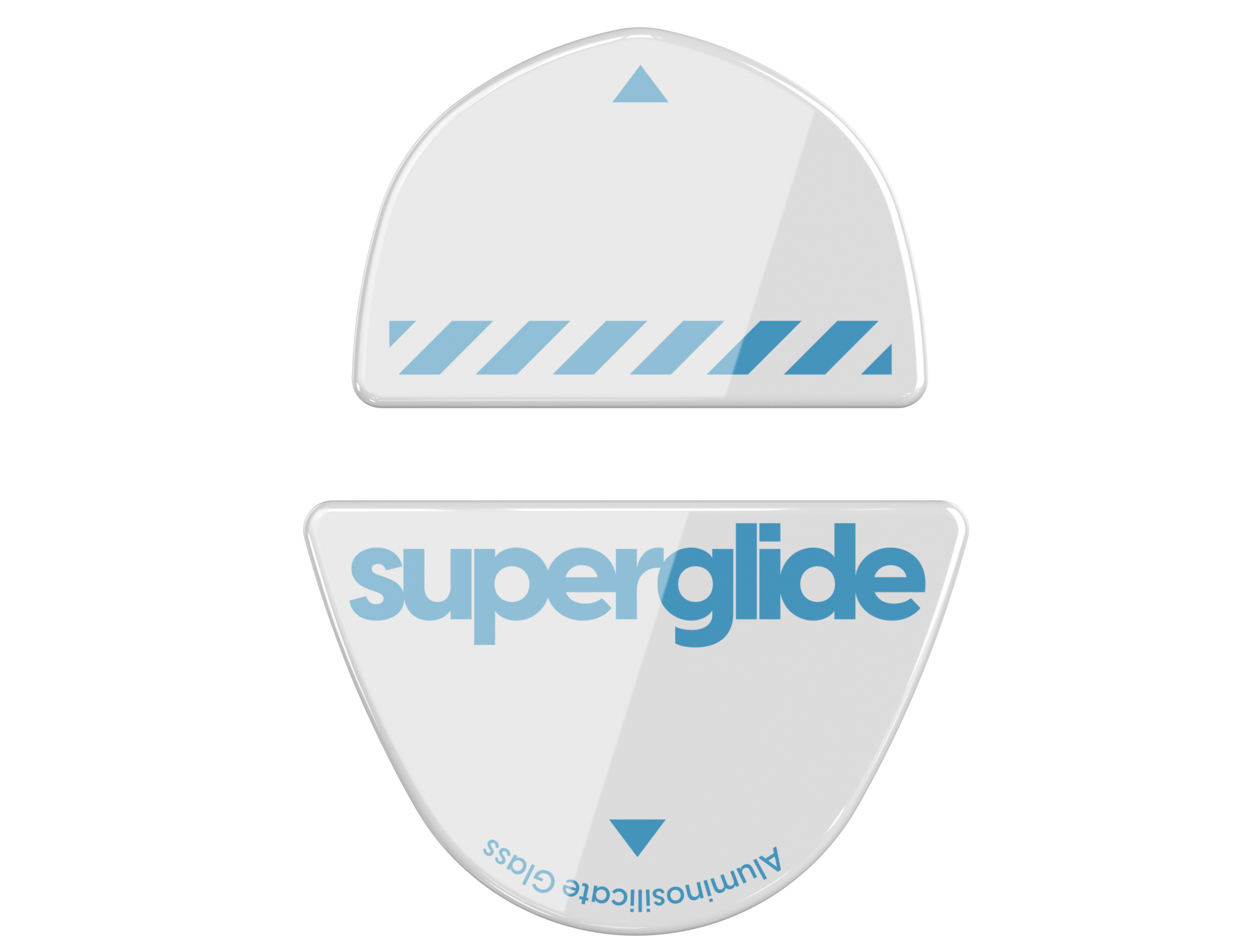 Superglide glass feet for Logitech G303 Shroud Edition