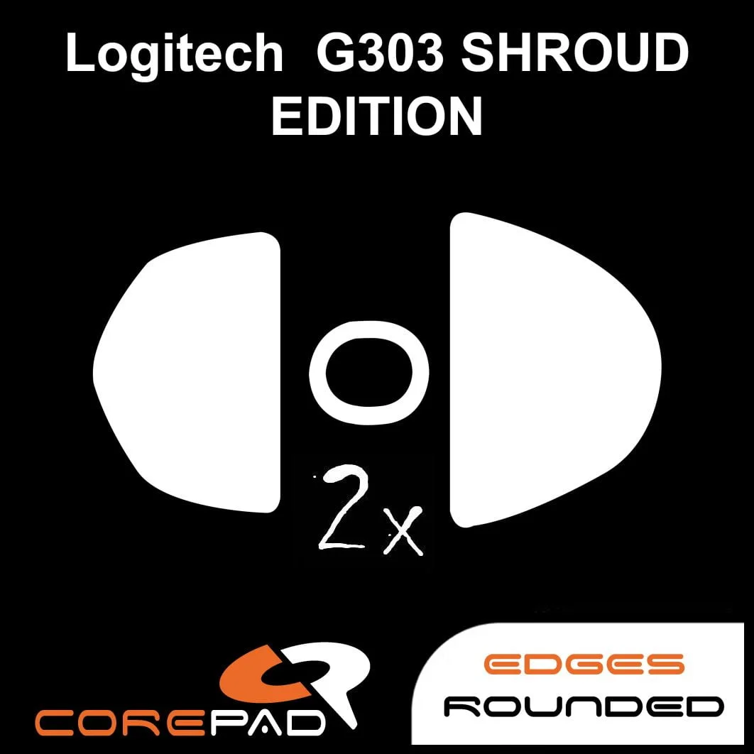 Corepad Skatez Logitech G303 SE SHROUD EDITION