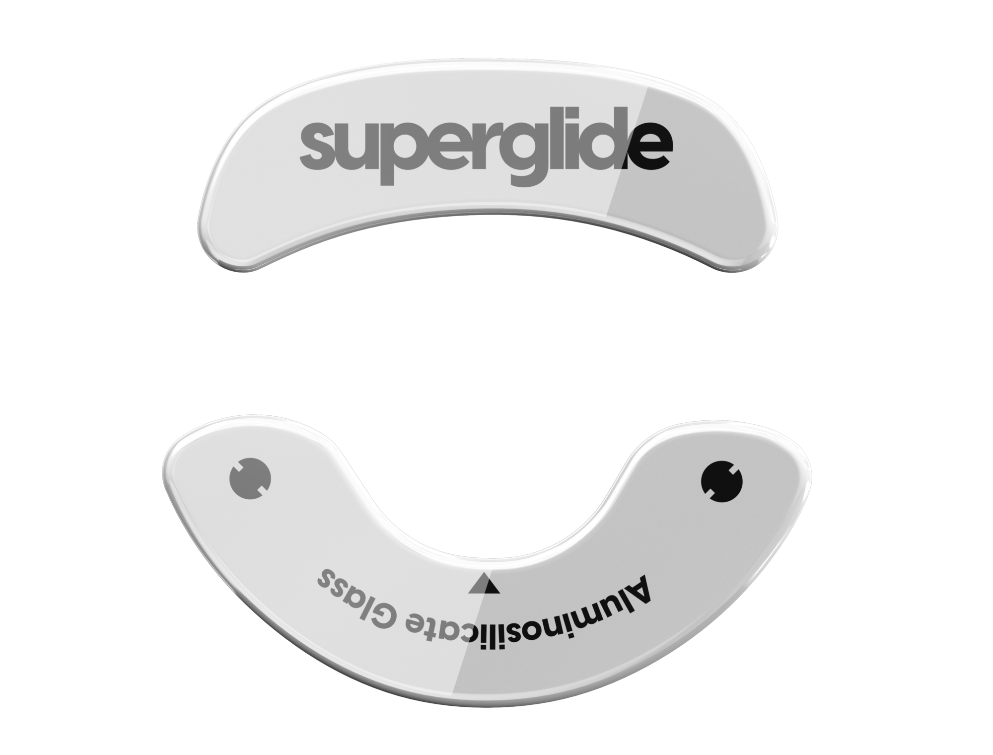 Superglide glass feet for Endgame Gear XM1 RGB