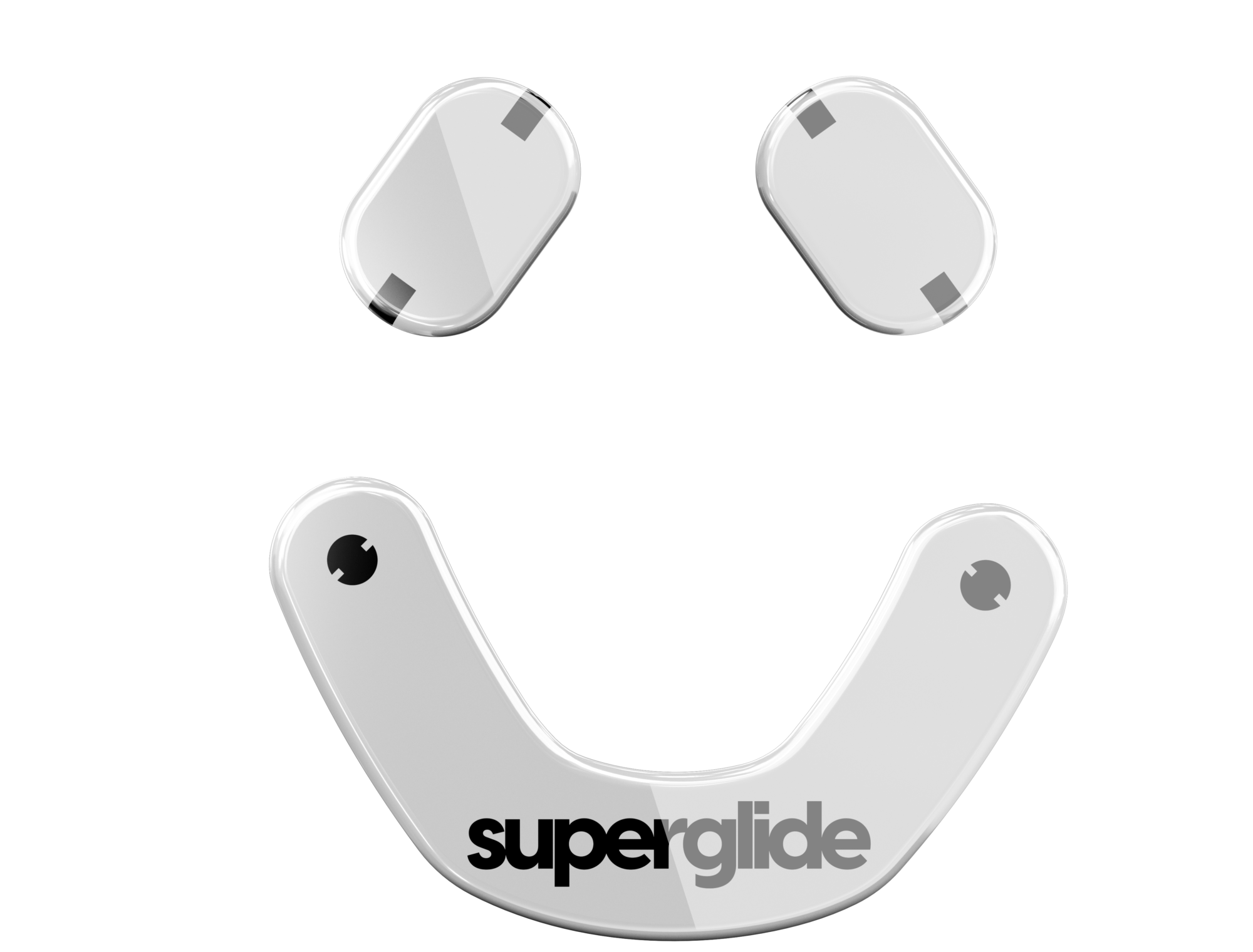 Superglide glass feet for SteelSeries Prime Mini Wired & Wireless