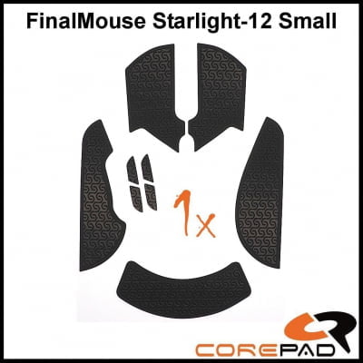 Corepad Soft Grips FinalMouse Starlight-12 Small black