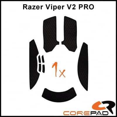 Corepad Soft Grips Razer Viper V2 PRO Wireless black 02