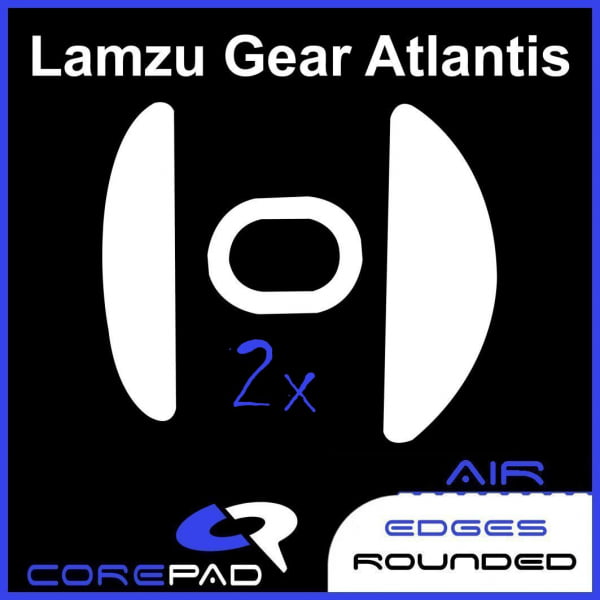 Corepad Skatez AIR Lamzu Gear Atlantis Wireless Superlight