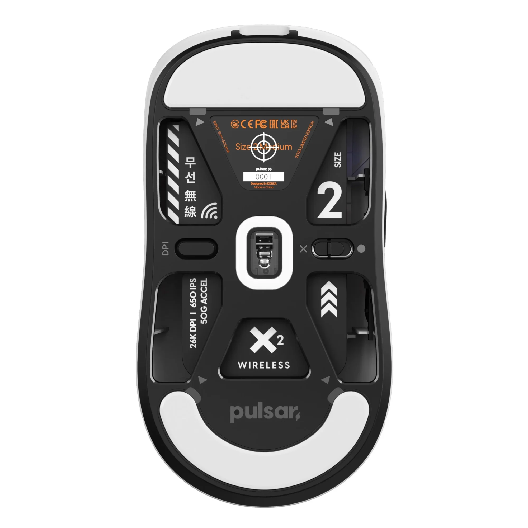 Pulsar X2H - Wireless Gaming Mouse - ZerkGamingMods