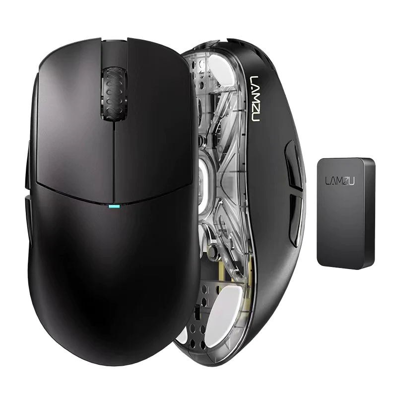 LAMZU ATLANTIS OG V2 4K - Wireless Superlight Gaming Mouse - Charcoal Black