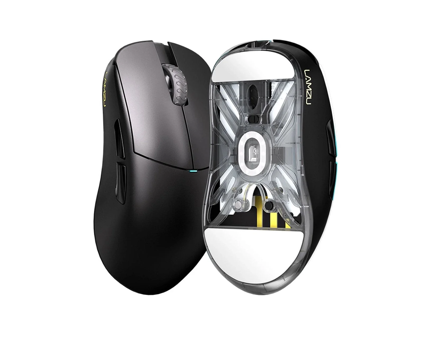 LAMZU ATLANTIS MINI 4K- Wireless Superlight Gaming Mouse - Charcoal Black