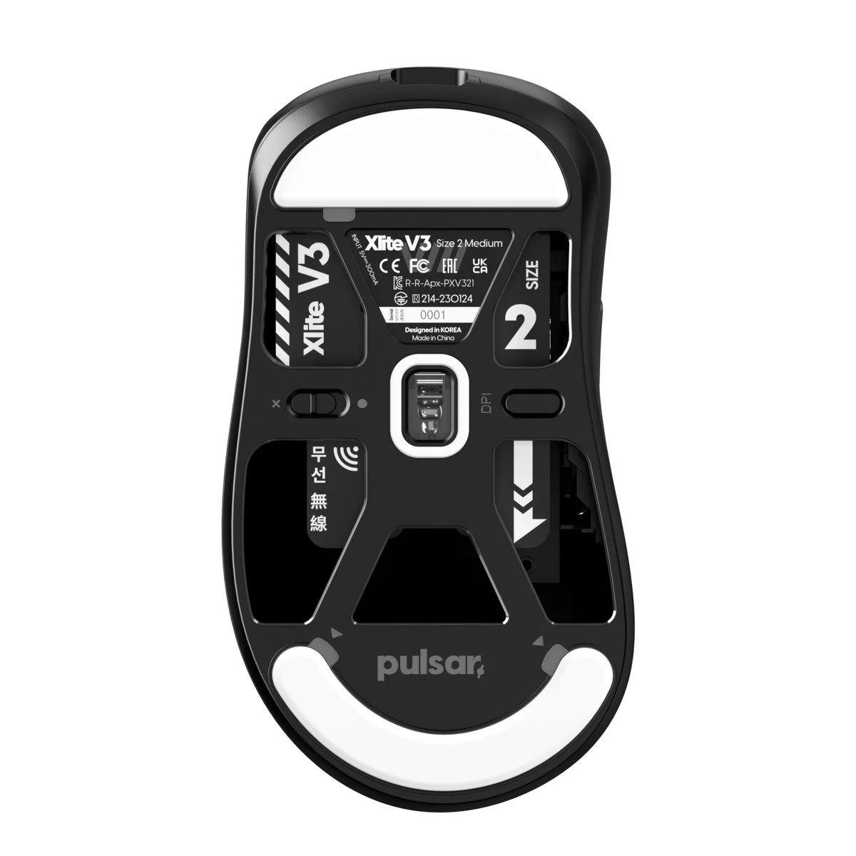 Pulsar Xlite V3 Medium Gaming Mouse