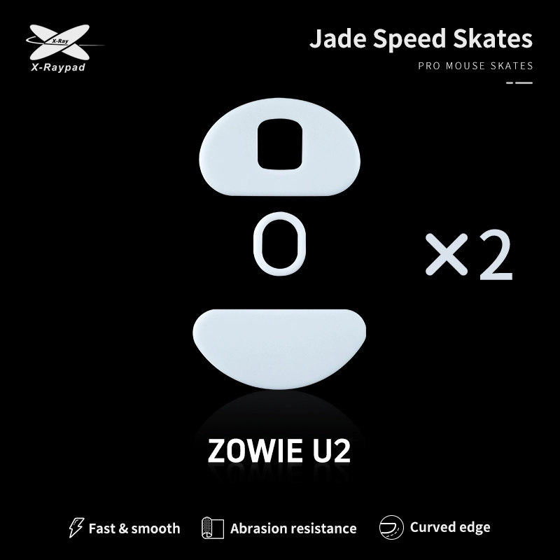 Xraypad Jade Skates for ZOWIE U2 Wireless Mouse