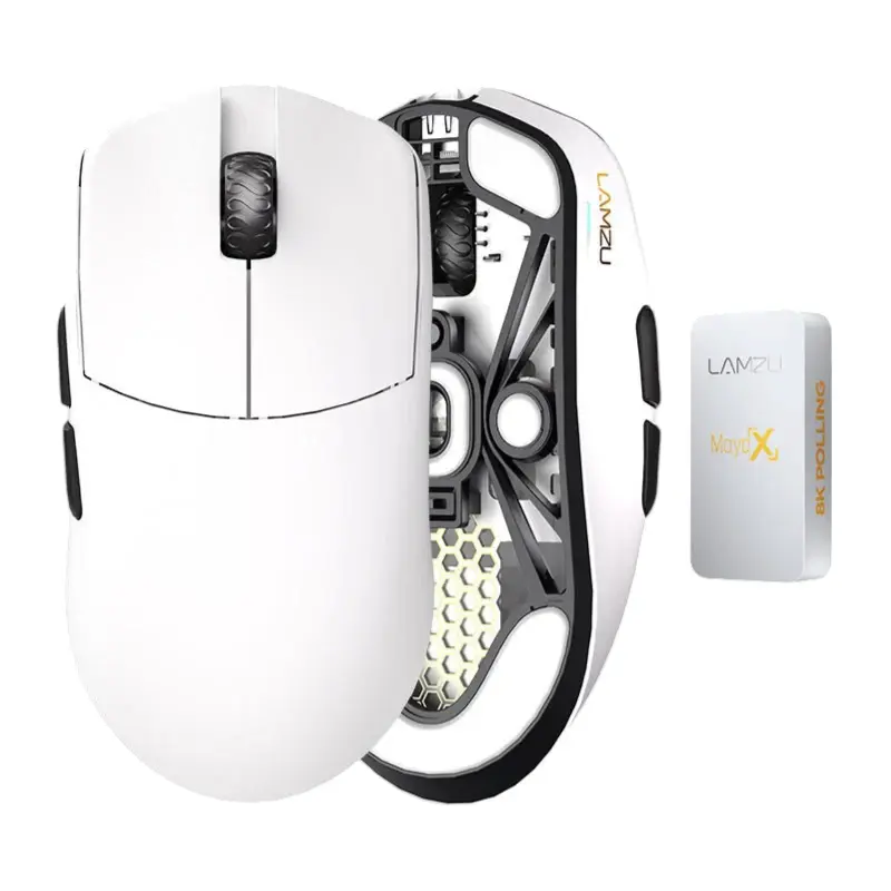 Lamzu Maya X Gaming Mouse White