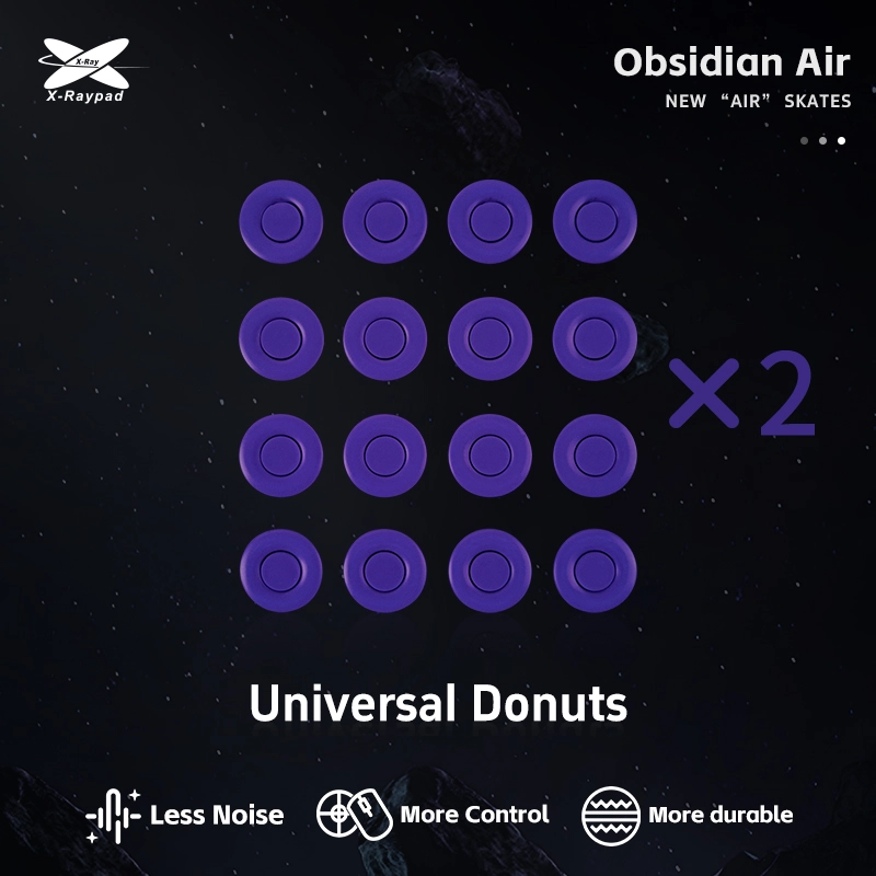 Xraypad Obsidian Air Mouse Skates – Universal Donuts