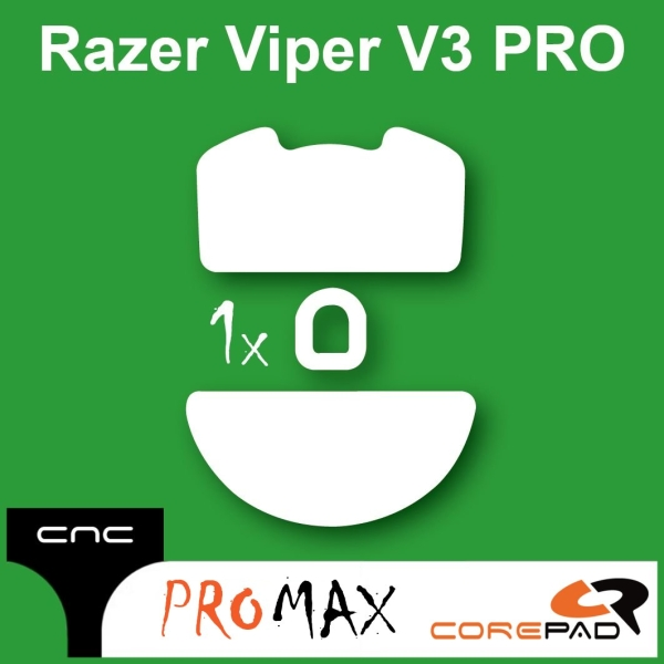 Corepad CNC milled Skatez PRO MAX Razer Viper V3 PRO Razer Viper V3