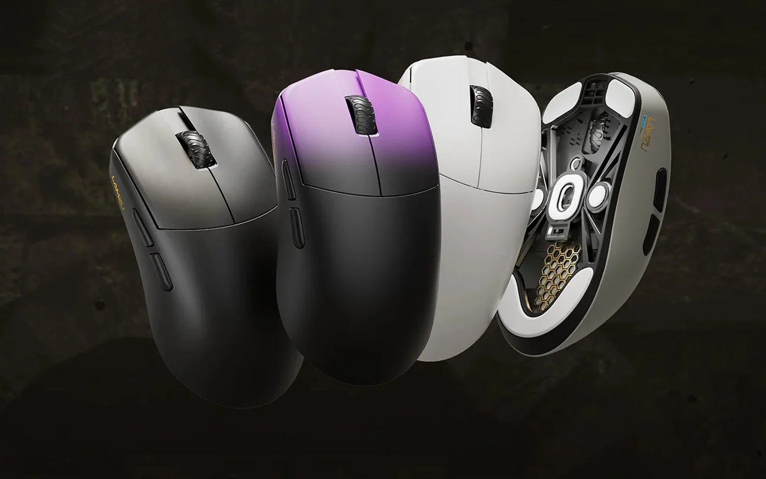 LAMZU Maya X – Wireless Superlight Gaming Mouse