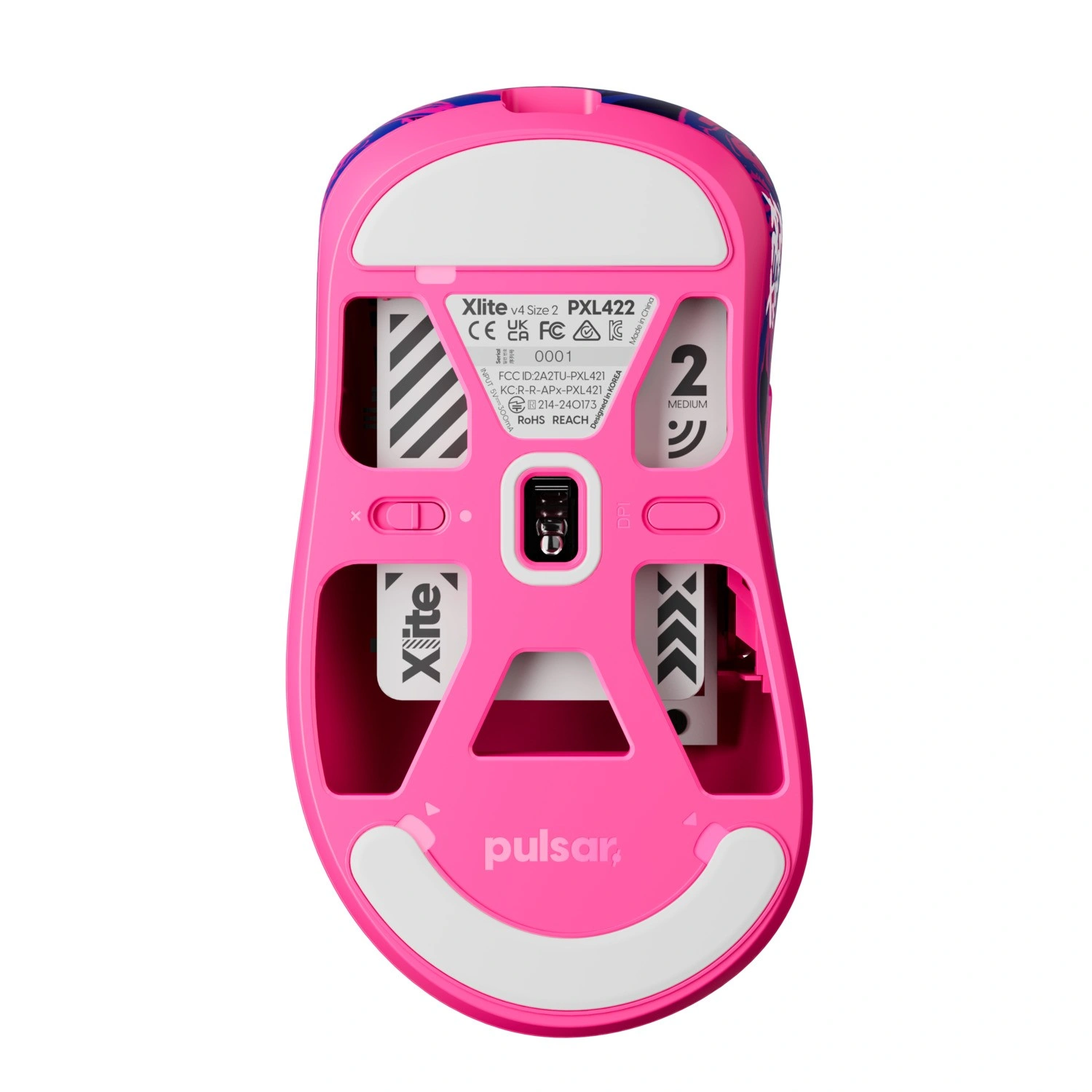 Pulsar Xlite V4 Medium – Wireless Gaming Mouse - PRX Edition