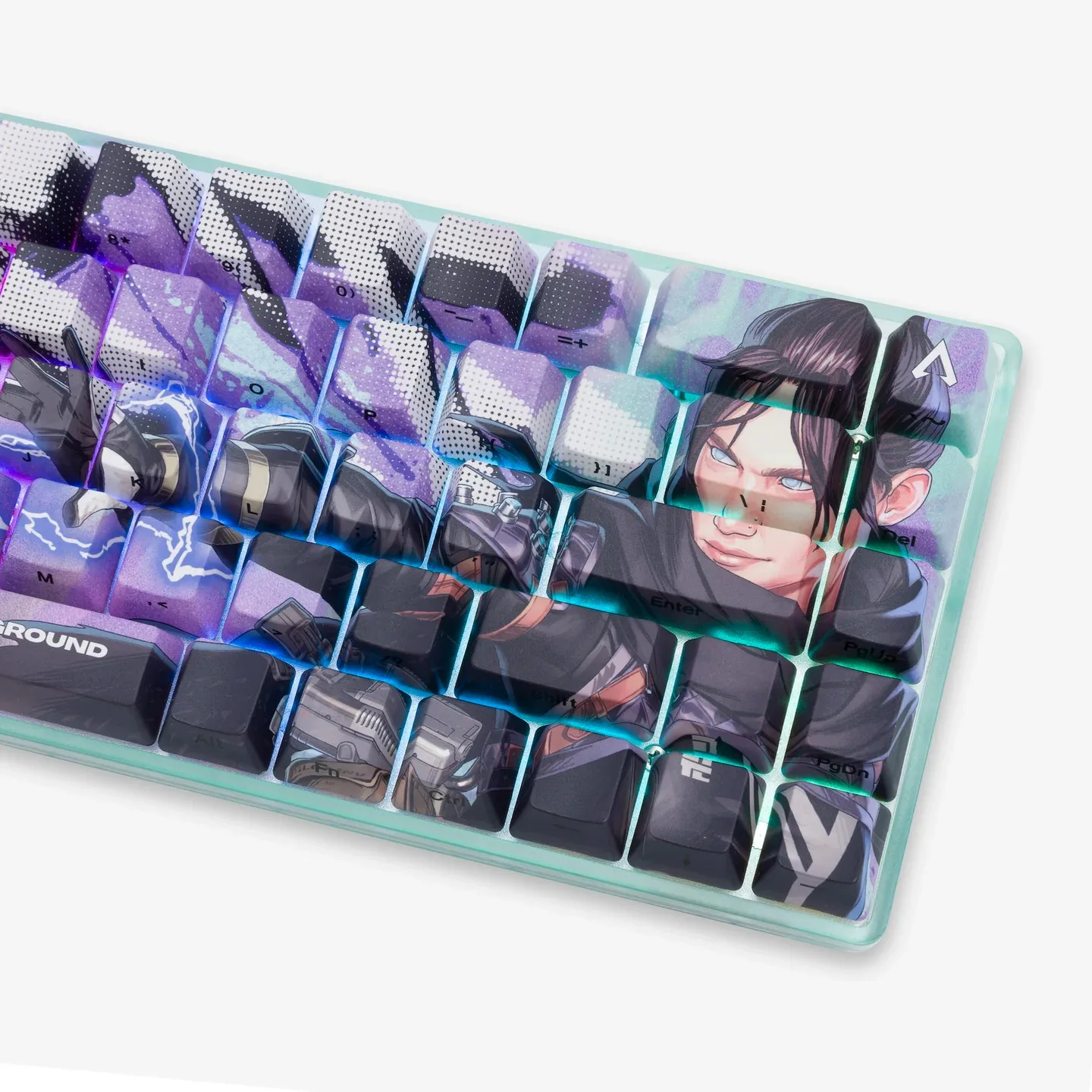 Apex Legends™ HIGROUND Basecamp 65+ Gaming Keyboard - Wraith