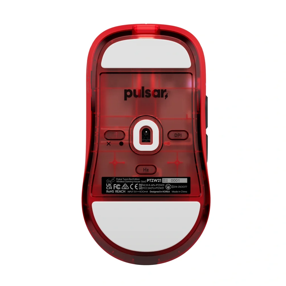 Pulsar TenZ Signature Edition Wireless Gaming Mouse - Red Limited Edition Pulsar TenZ Signature Edition Wireless Gaming Mouse - Red Limited Edition