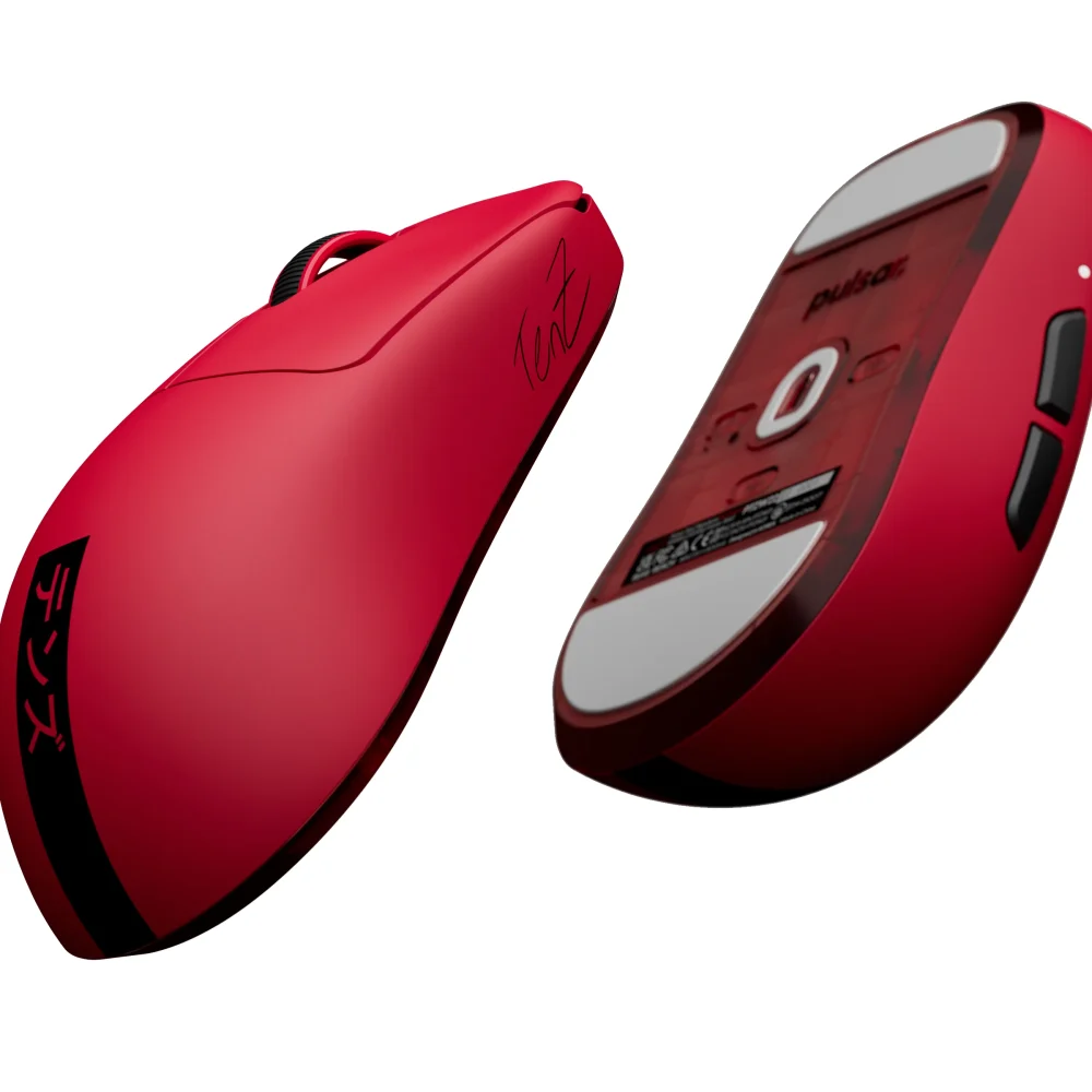Pulsar TenZ Signature Edition Wireless Gaming Mouse - Red Limited Edition Pulsar TenZ Signature Edition Wireless Gaming Mouse - Red Limited Edition