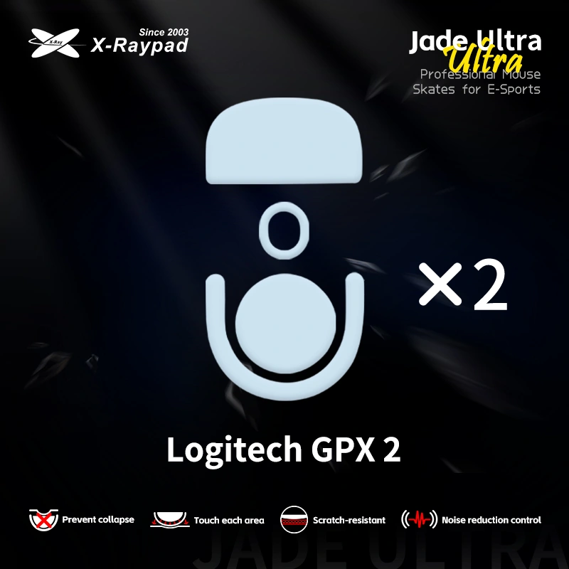 Xraypad Jade Ultra Series Skates For Logitech G Pro X Superlight 2