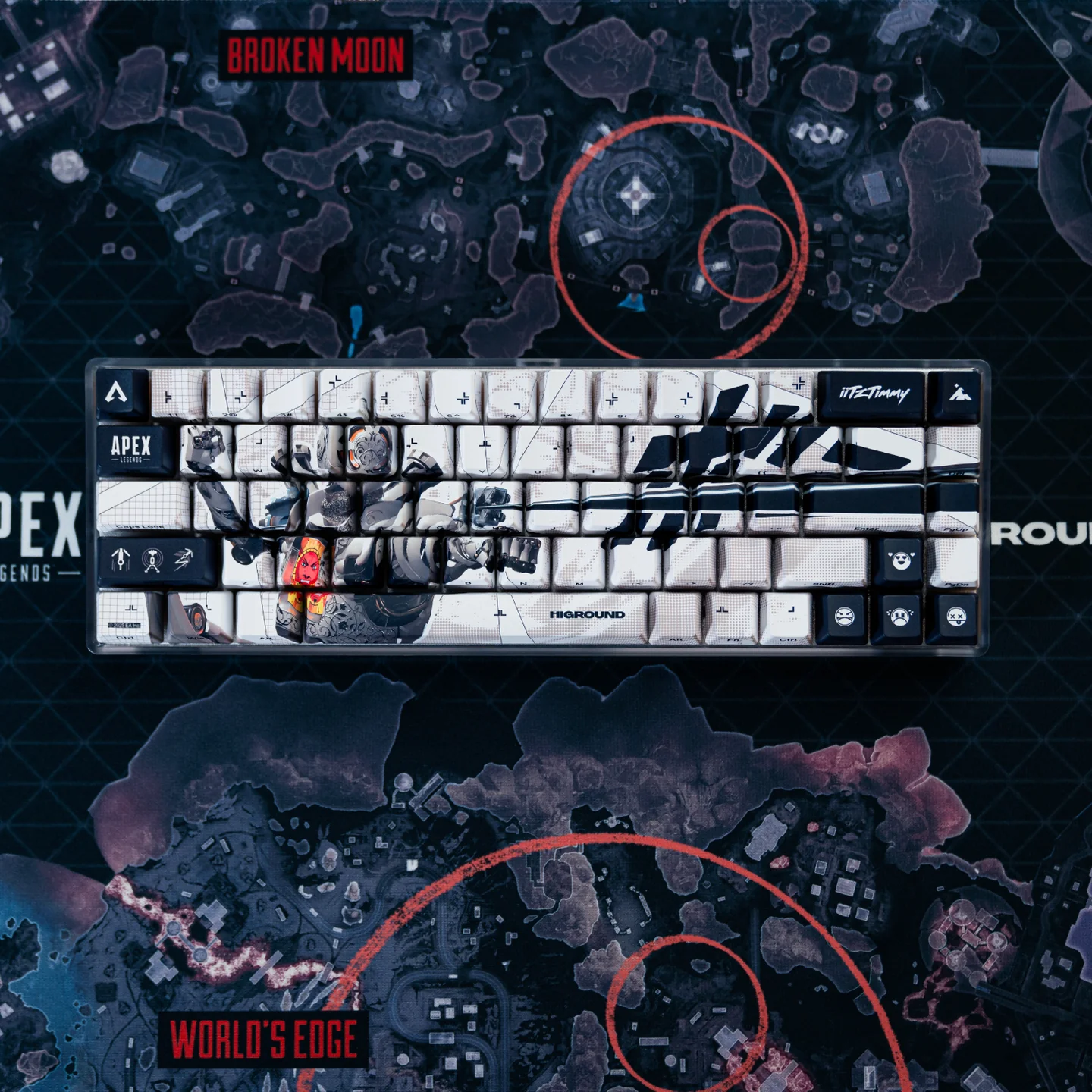 Apex Legends™ HIGROUND Basecamp 65+ Gaming Keyboard - War Machine
