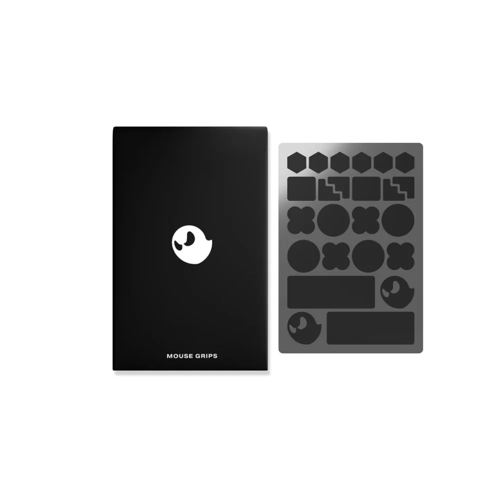 GHOSTGLIDES GHOSTGRIPS BLACK HEAVY GHOSTGLIDES GHOSTGRIPS BLACK HEAVY