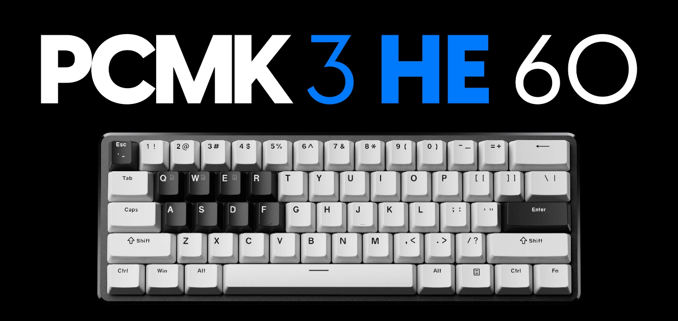 Pulsar ANSI PCMK 3 HE 60 Hall Effect Magnetic Gaming Keyboard