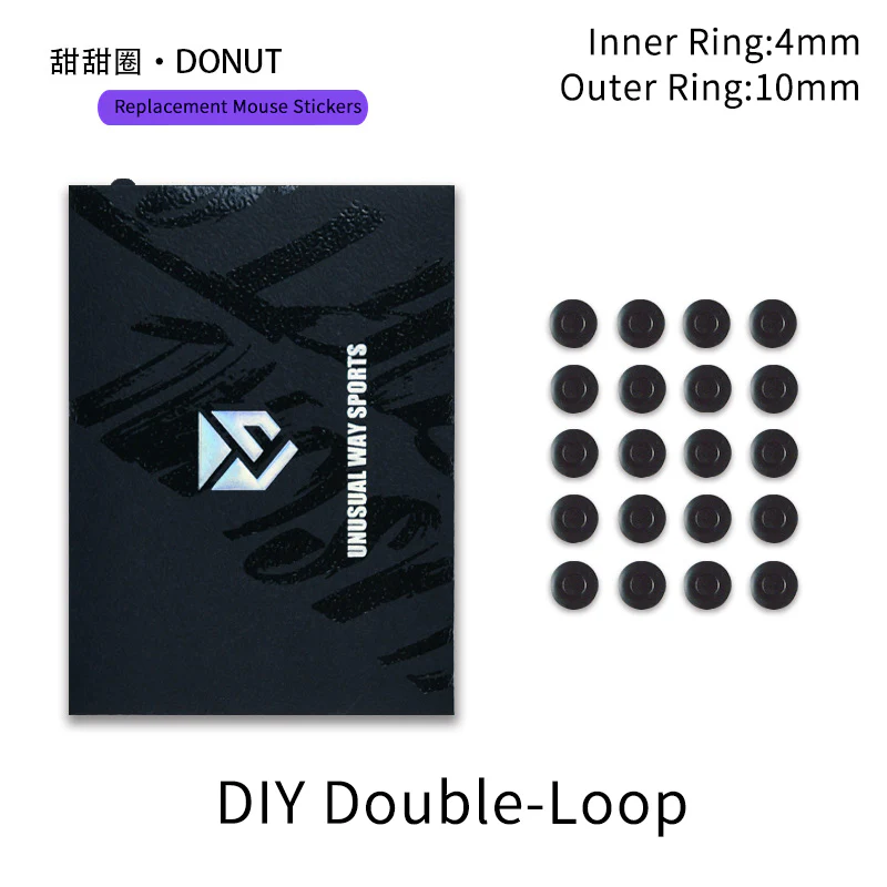 Unusual Way Sports - Donuts Black Unusual Way Sports - Donuts Black