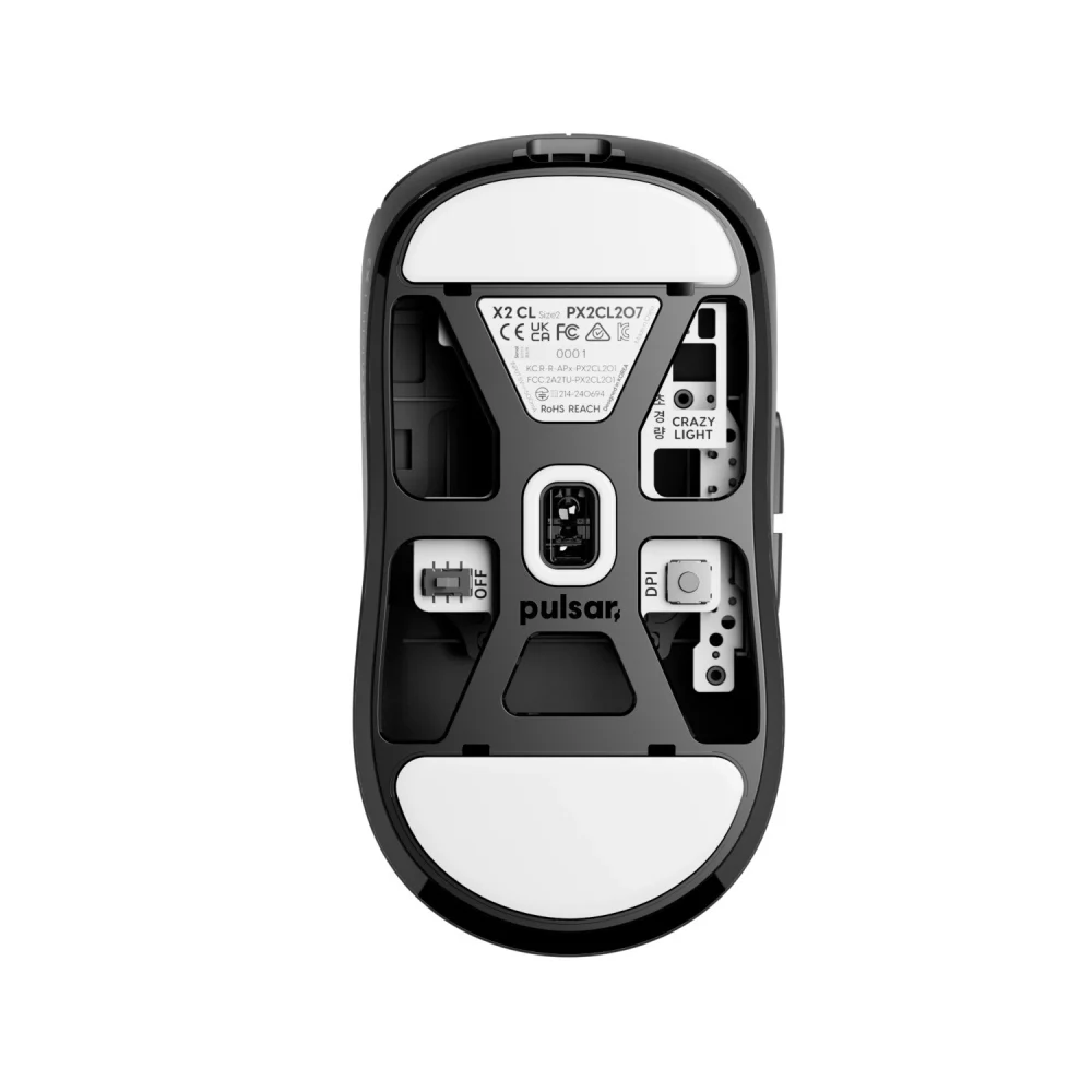 X2 CrazyLight Medium Wireless Gaming Mouse Black X2 CrazyLight Medium Wireless Gaming Mouse Black