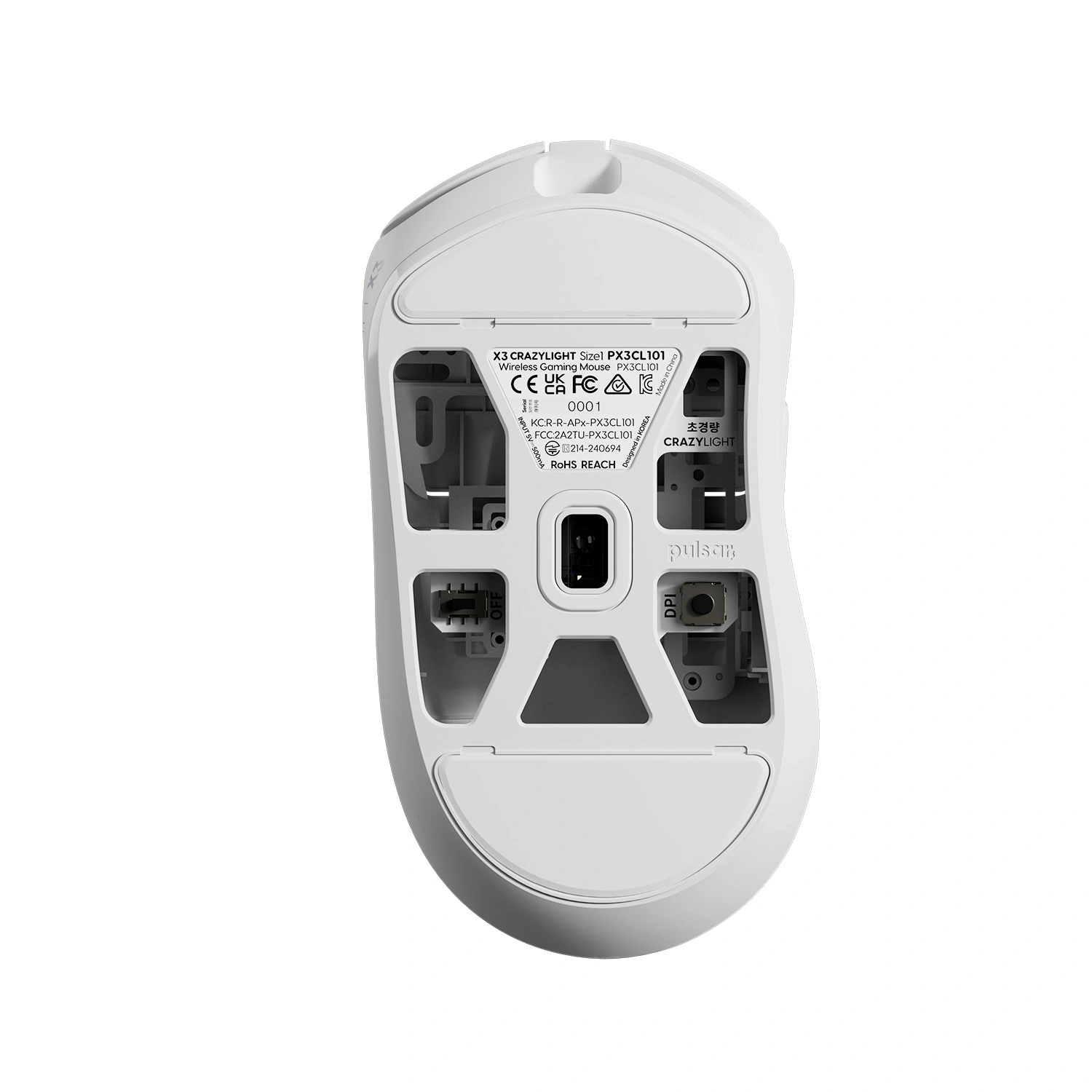 Pulsar X3 CrazyLight Mini Wireless Gaming Mouse