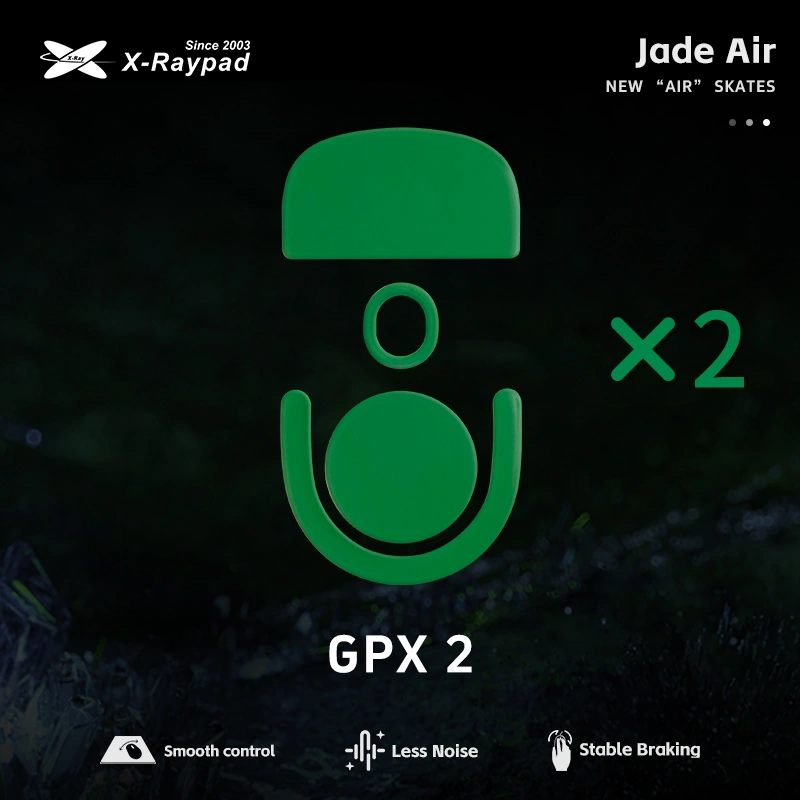 Xraypad Jade Air Mouse Skates for Logitech G Pro X Superlight 2 (GPX 2)