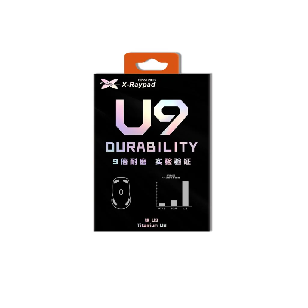 Xraypad Titanium U9 - Air Dot Skates 6.5mm (orange)