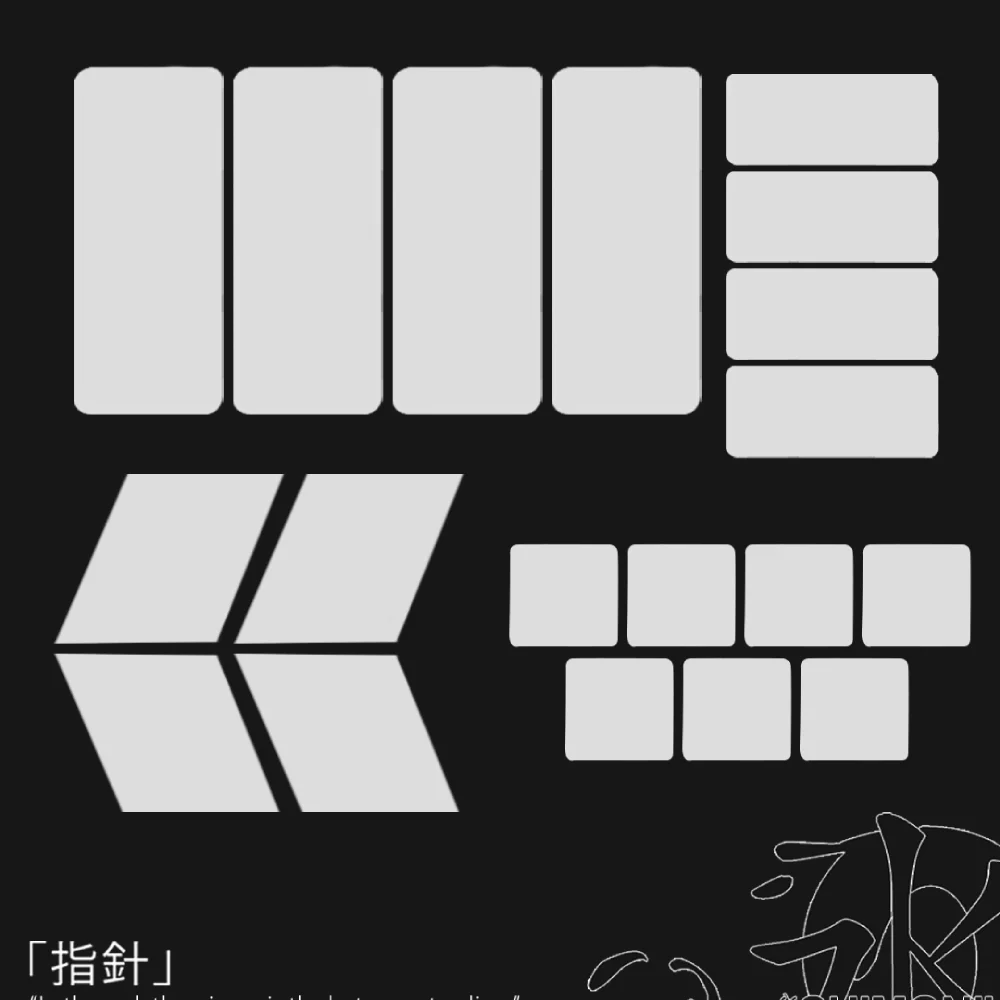 Mizu Works - Shimon Grips White