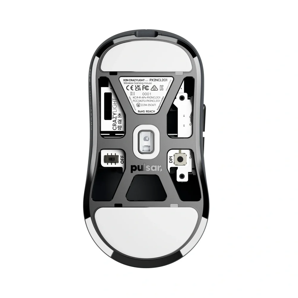 Pulsar X2N CrazyLight Medium Gaming Mouse - ZerkGamingMods