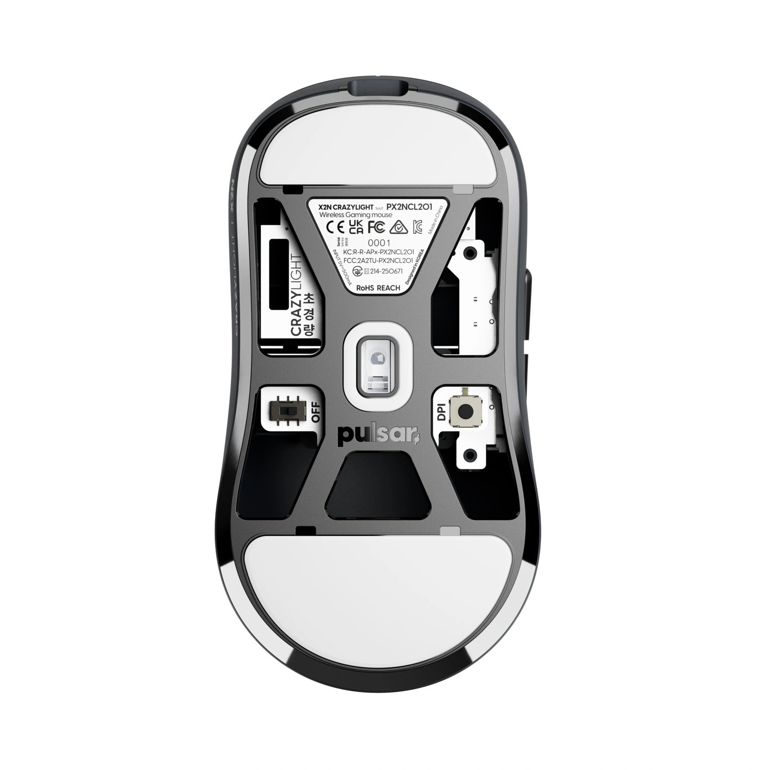 Pulsar X2N CrazyLight Medium Gaming Mouse