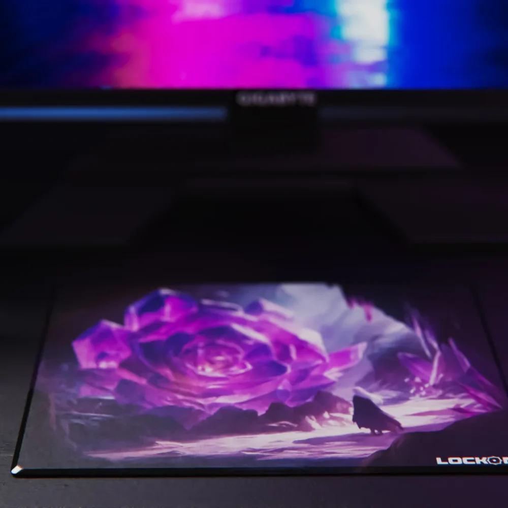 Lock-On Odyssey - Glass Mousepad