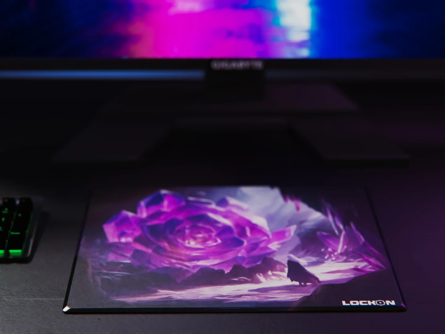 Lock-On Odyssey - Glass Mousepad