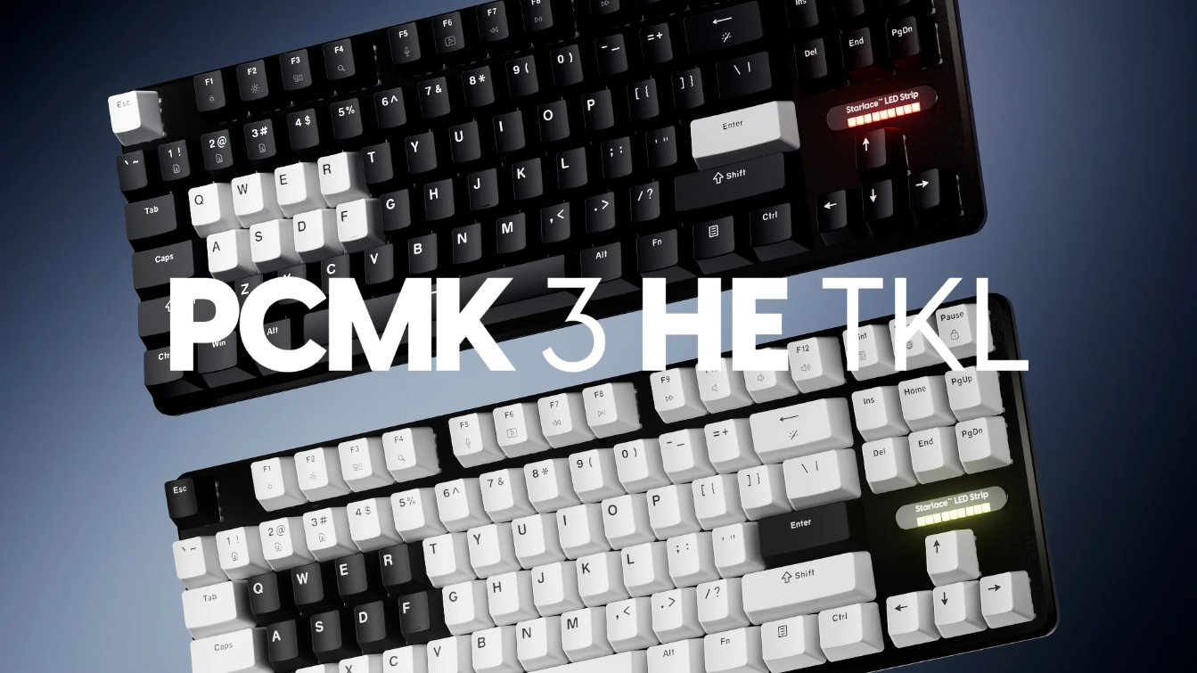 PCMK 3 HE TKL Gaming Keyboard - ANSI