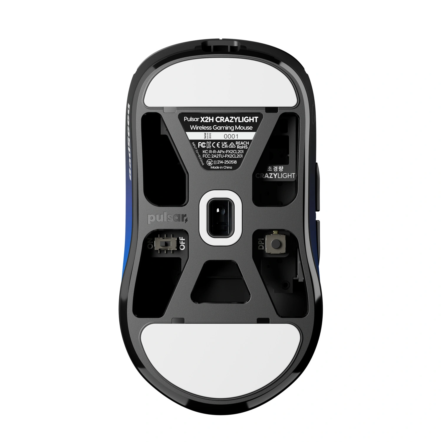 Pulsar X2H CrazyLight Medium Gaming Mouse - [BadSeed Tech Edition]
