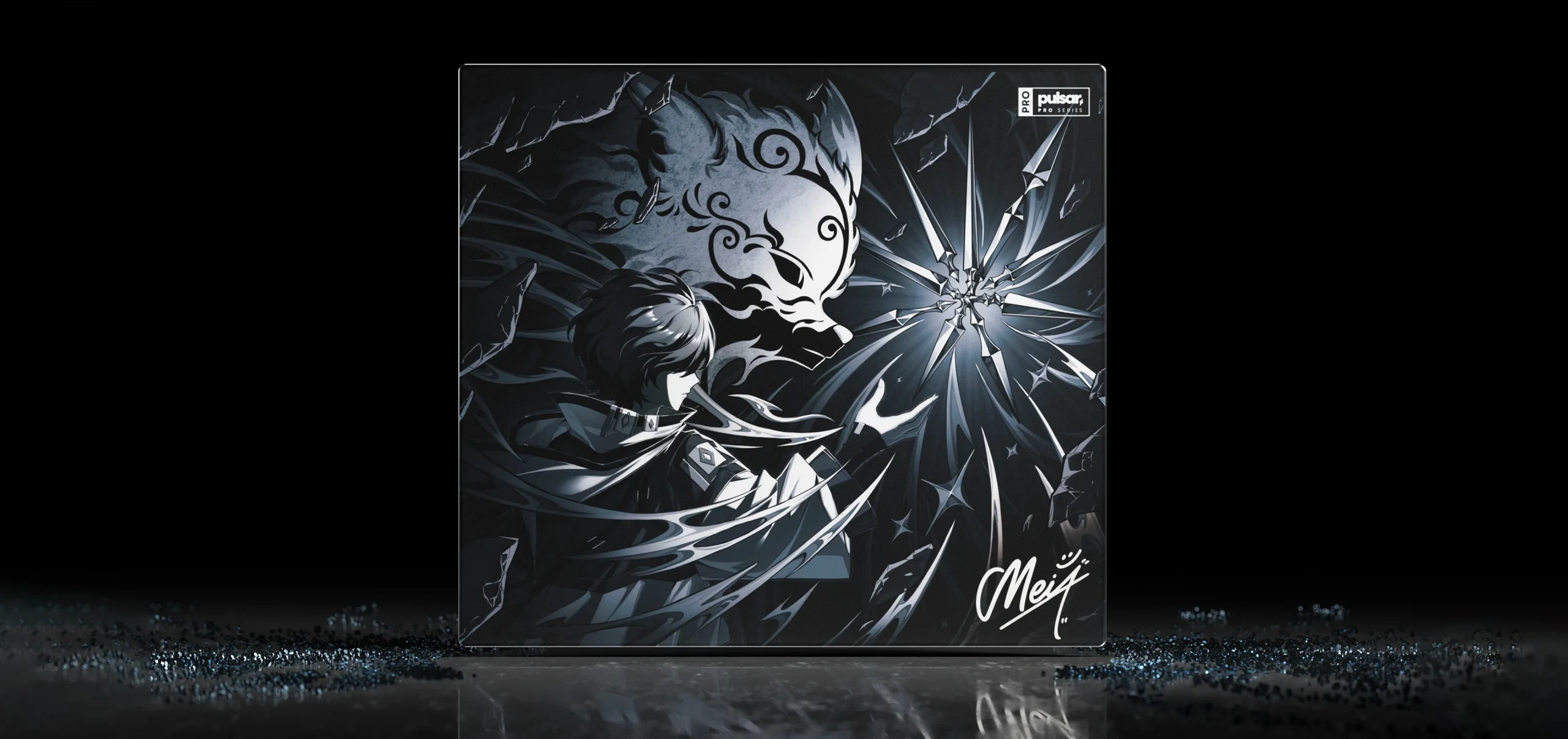 Pulsar Meiy Glass MousePad [Pro Series] - ZerkGamingMods