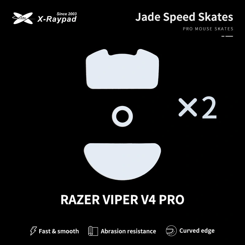 Xraypad Jade Speed Skates for Razer Viper V4 PRO Xraypad Jade Speed Skates for Razer Viper V4 PRO