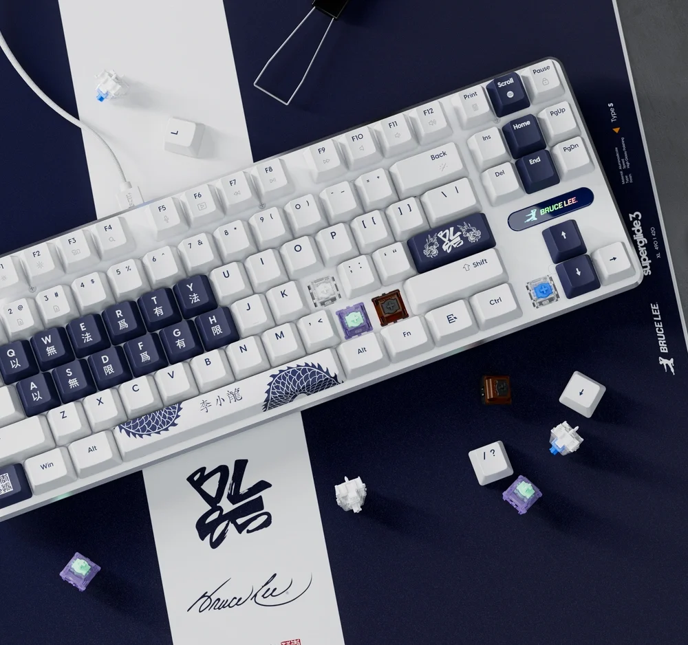 Pulsar PCMK 3 HE TKL Hall Effect Magnectic Gaming Keyboard Bruce Lee 85th Edition Main Pulsar PCMK 3 HE TKL Hall Effect Magnectic Gaming Keyboard Bruce Lee 85th Edition Main