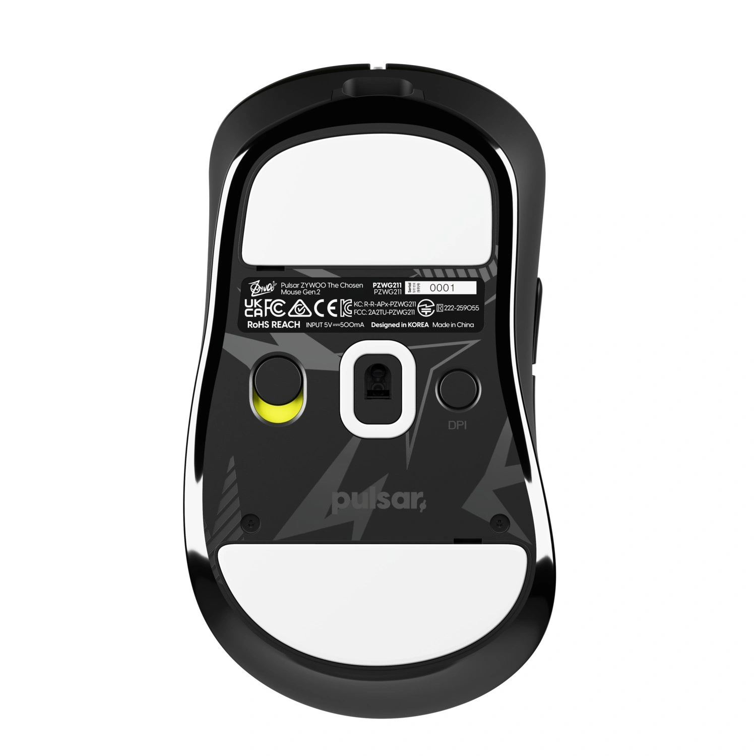 Pulsar ZywOo The Chosen Mouse Gen.2 - Medium - Black 2 Pulsar ZywOo The Chosen Mouse Gen.2 - Mini - Black