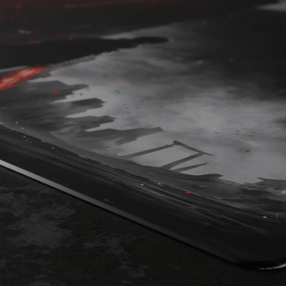 Tekkusai - Apex Glass Mousepad Tekkusai - Apex Glass Mousepad