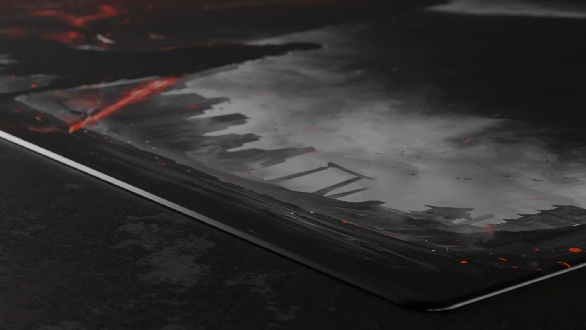 Tekkusai - Apex Glass Mousepad Tekkusai - Apex Glass Mousepad